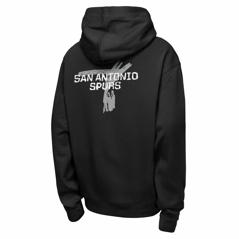 San Antonio Spurs Youth Courtside Club Premiere Hoodie - Black online