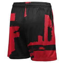Chicago Bulls Youth Courtside Pro Shot Dri-FIT Mesh Practice Shorts - Black/Red shop