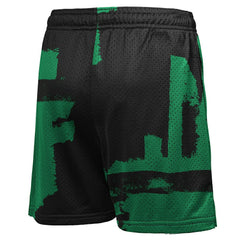 Boston Celtics Youth Courtside Pro Shot Dri-FIT Mesh Practice Shorts - Black/Kelly Green outlet