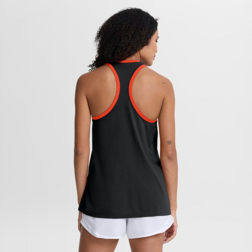 Baltimore Orioles Women's Tri-Blend Dri-FIT Racerback Tank Top Black