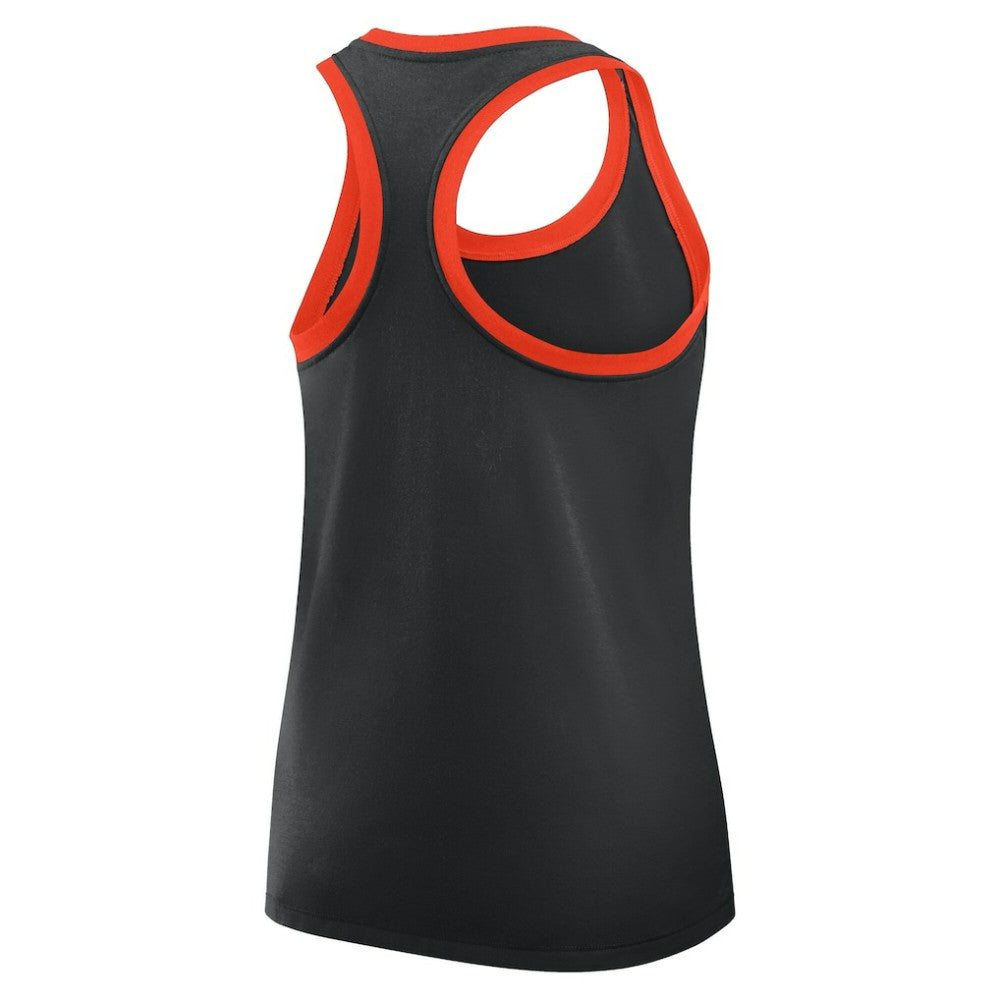 Baltimore Orioles Women's Tri-Blend Dri-FIT Racerback Tank Top Black