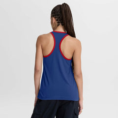 Philadelphia Phillies Women's Tri-Blend Dri-FIT Racerback Tank Top Royal