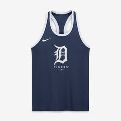 Detroit Tigers Women's Tri-Blend Dri-FIT Racerback Tank Top Navy