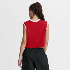 Philadelphia Phillies Women's Primetime Loose Dri-FIT Cropped Tank Top Red
