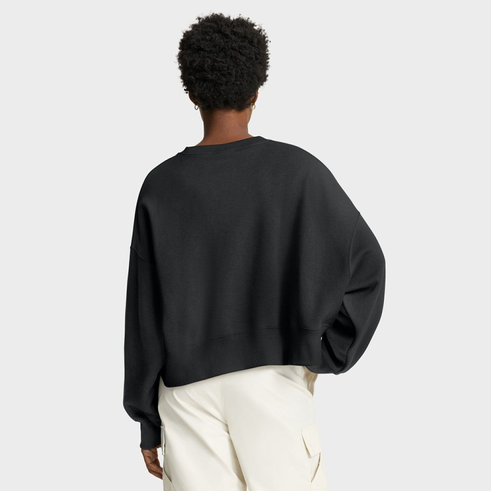 Los Angeles Dodgers Women's Oversized Primetime Sweatshirt Black