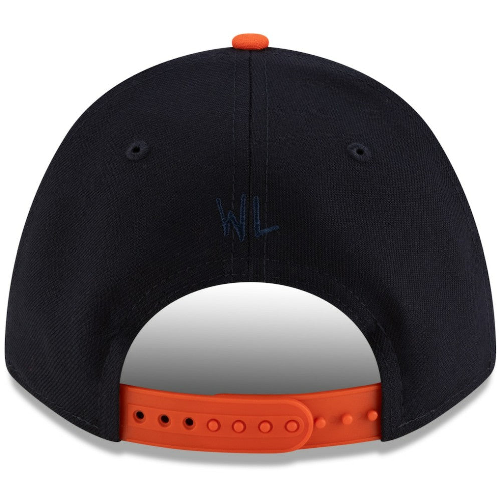 Houston Astros x Warren Lotas 9FORTY A-Frame M-Crown Adjustable Hat Navy/Orange