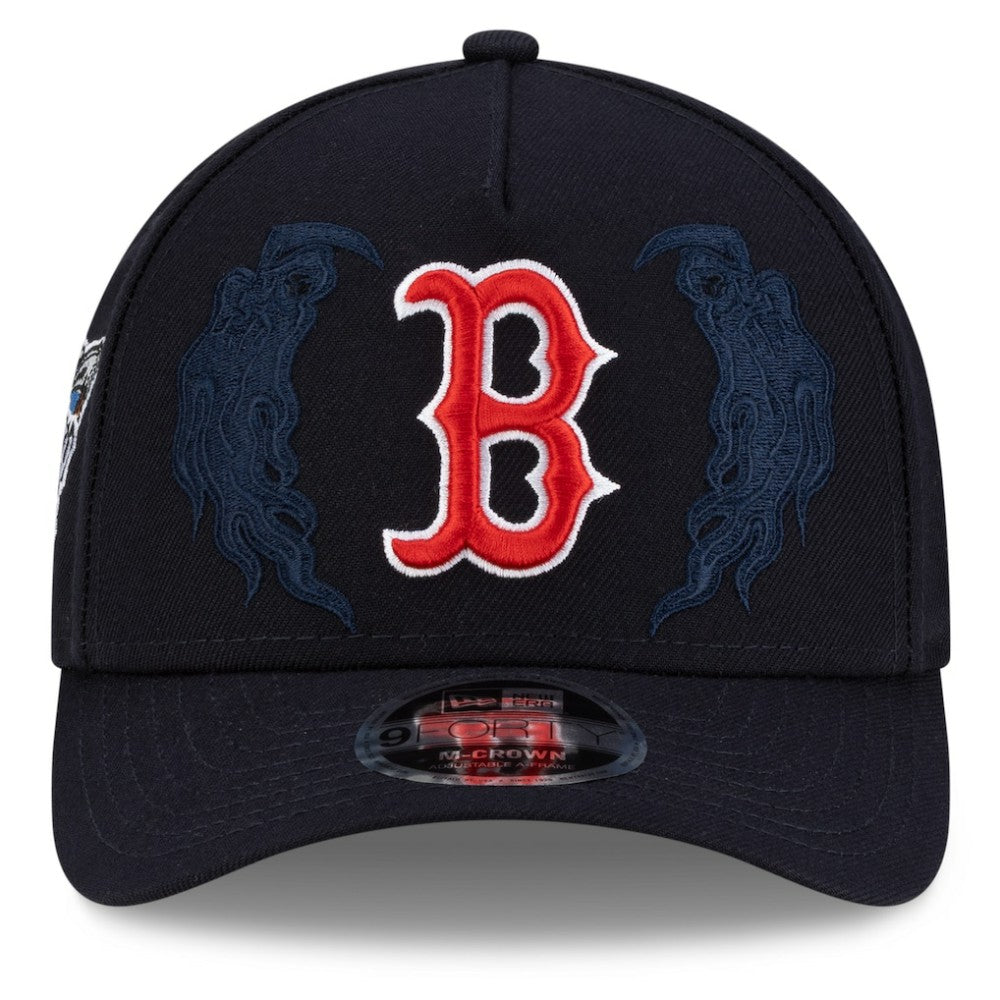 Boston Red Sox x Warren Lotas 9FORTY A-Frame M-Crown Adjustable Hat Navy