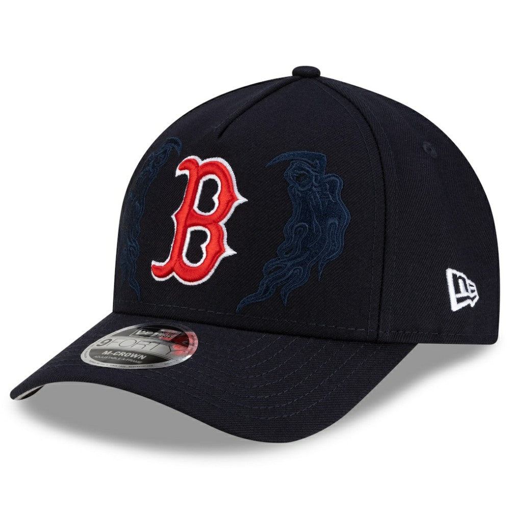Boston Red Sox x Warren Lotas 9FORTY A-Frame M-Crown Adjustable Hat Navy