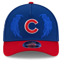 Chicago Cubs x Warren Lotas 9FORTY A-Frame M-Crown Adjustable Hat Royal/Red