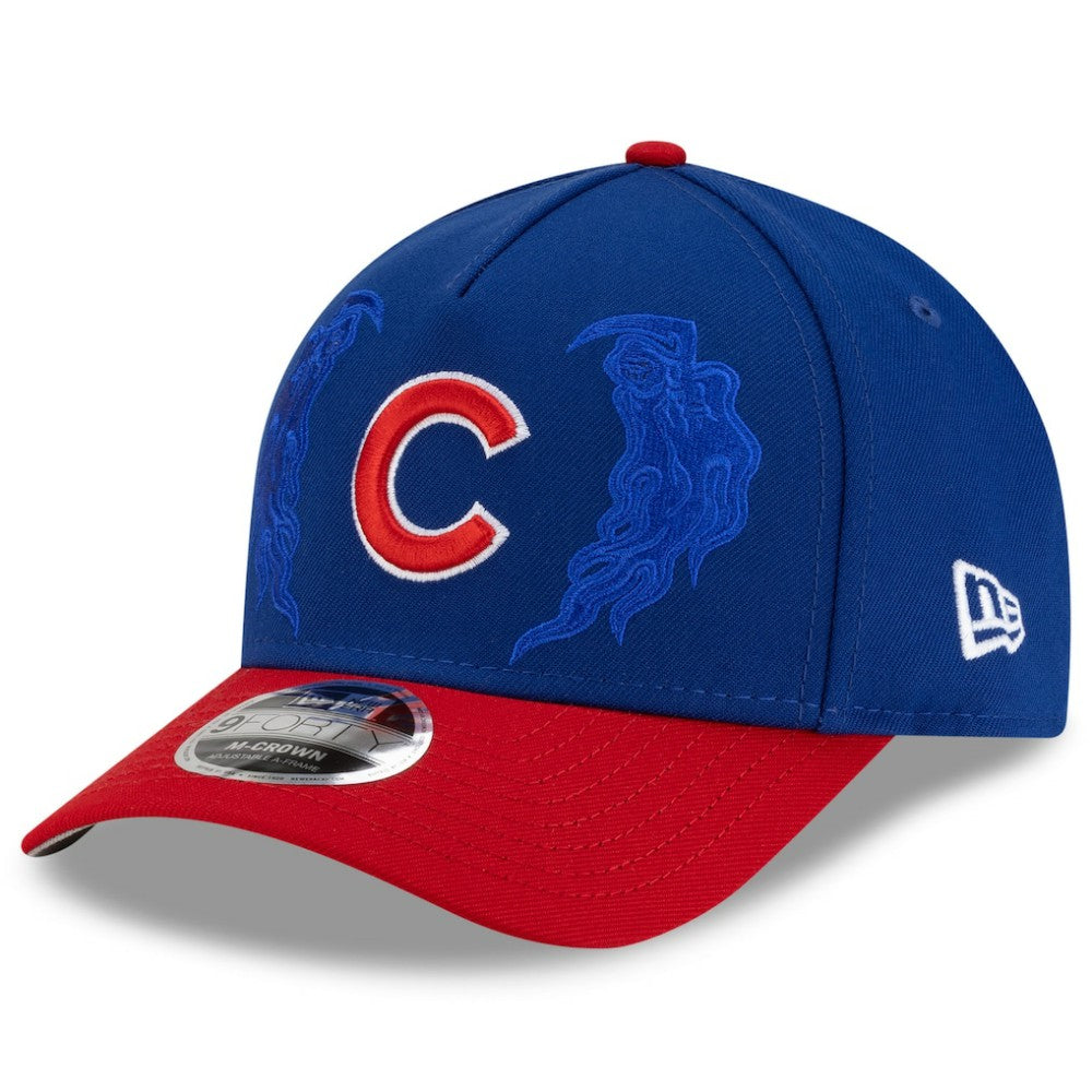 Chicago Cubs x Warren Lotas 9FORTY A-Frame M-Crown Adjustable Hat Royal/Red