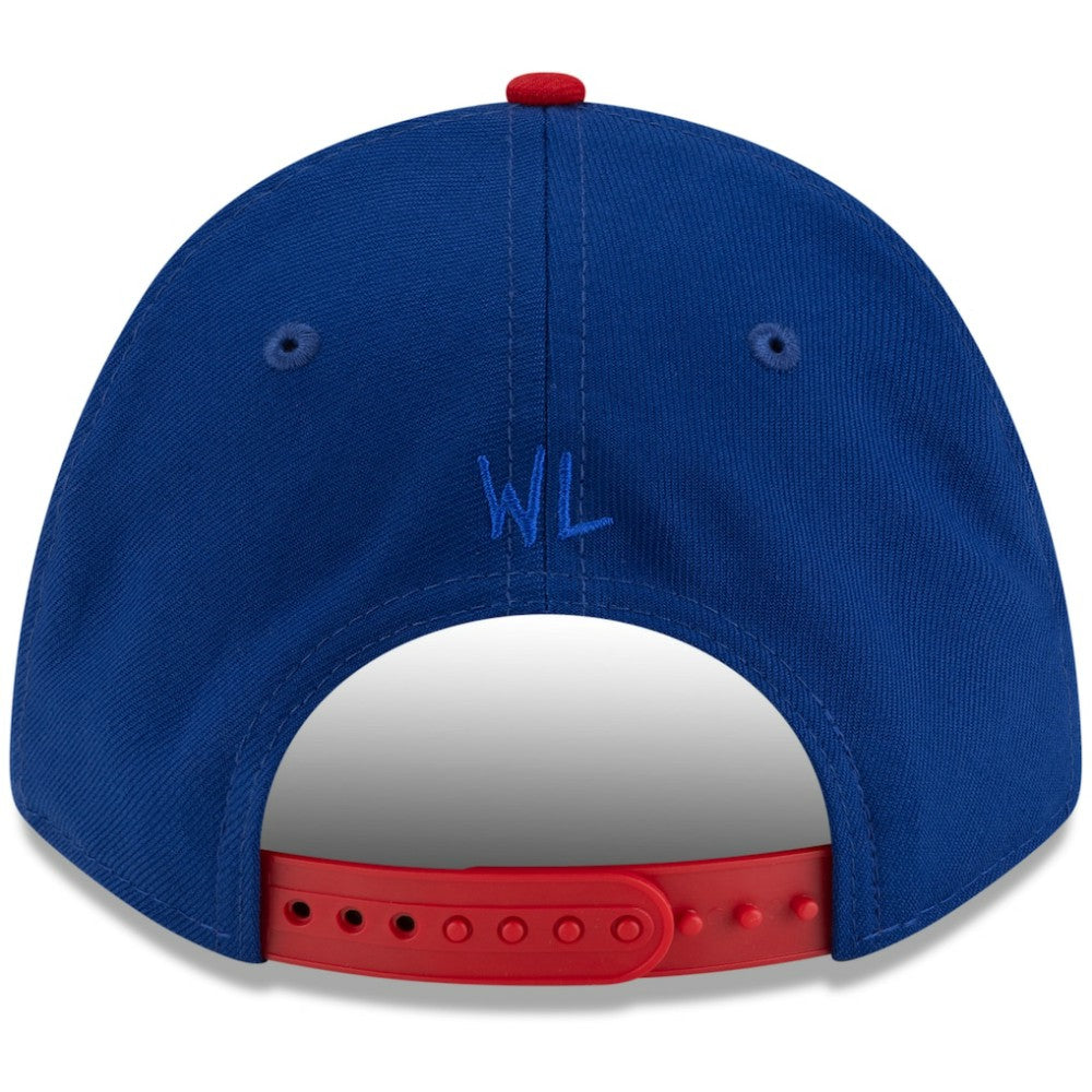 Chicago Cubs x Warren Lotas 9FORTY A-Frame M-Crown Adjustable Hat Royal/Red