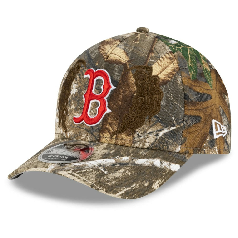 Boston Red Sox x Warren Lotas Realtree 9FORTY A-Frame M-Crown Adjustable Hat Camo