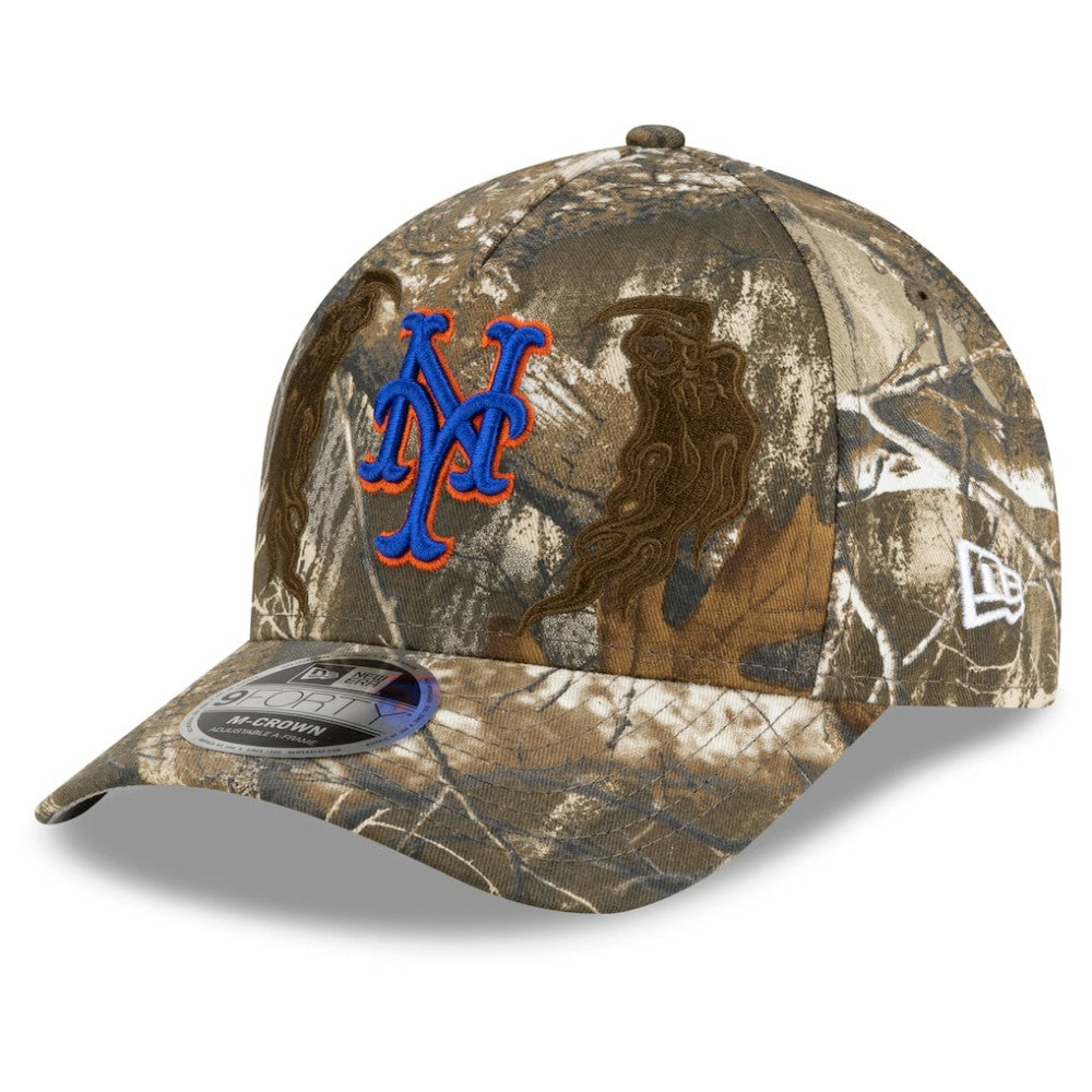 New York Mets x Warren Lotas Realtree 9FORTY A-Frame M-Crown Adjustable Hat Camo