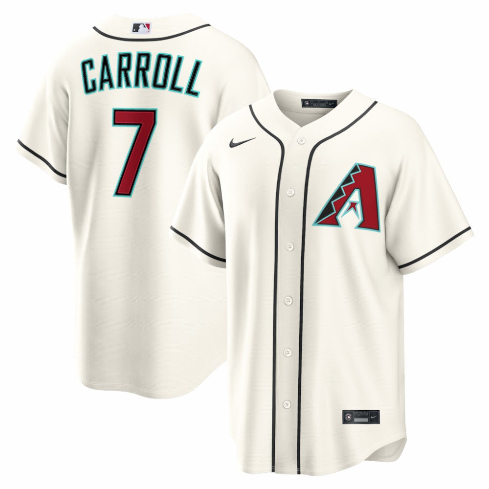 Corbin Carroll Arizona Diamondbacks Home Replica Jersey Cream