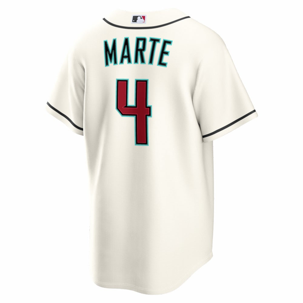 Ketel Marte Arizona Diamondbacks Home Replica Jersey Cream