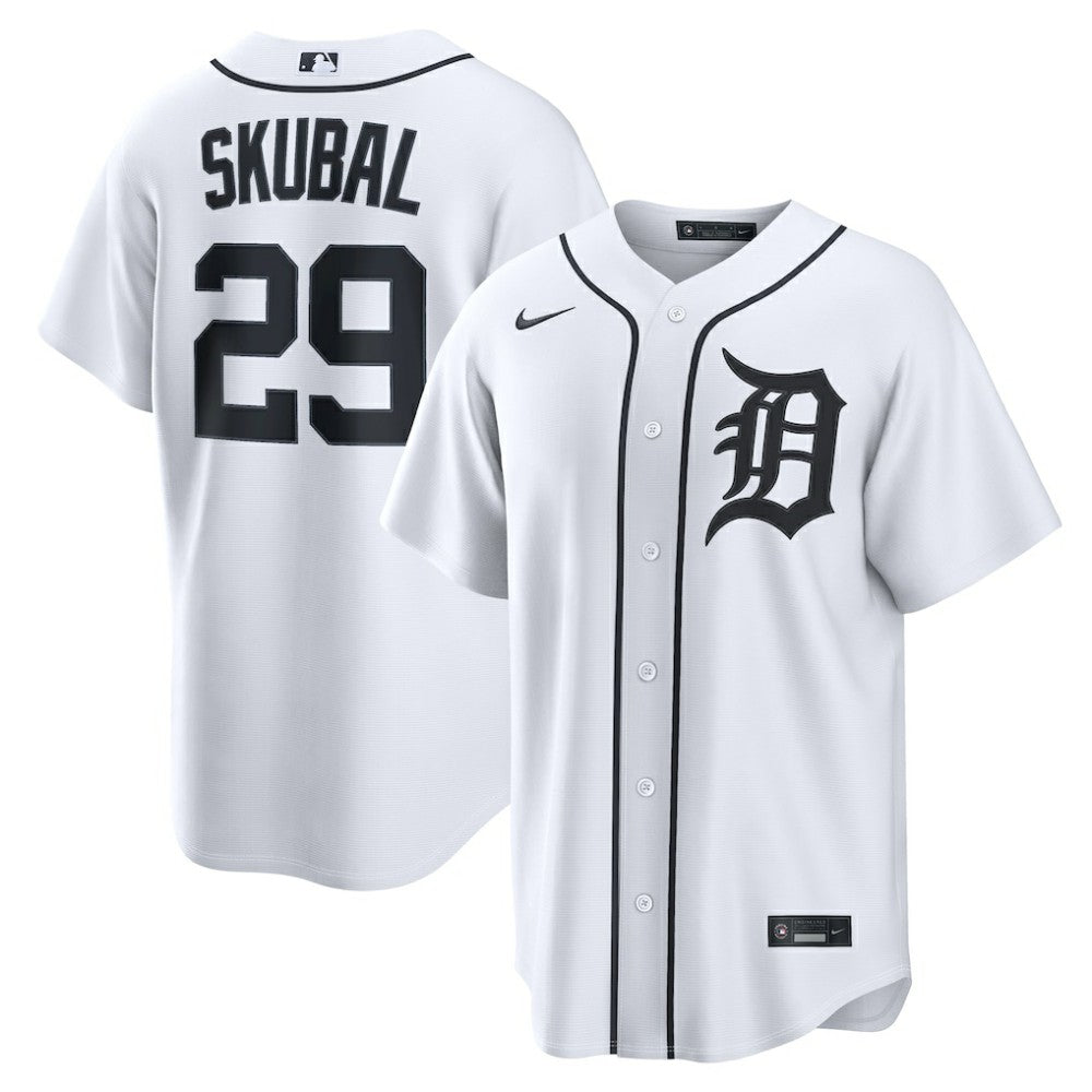 Tarik Skubal Detroit Tigers Home Replica Jersey White