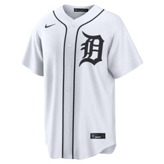 Javier Báez Detroit Tigers Home Replica Jersey White