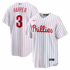 Bryce Harper Philadelphia Phillies Home Replica Jersey White