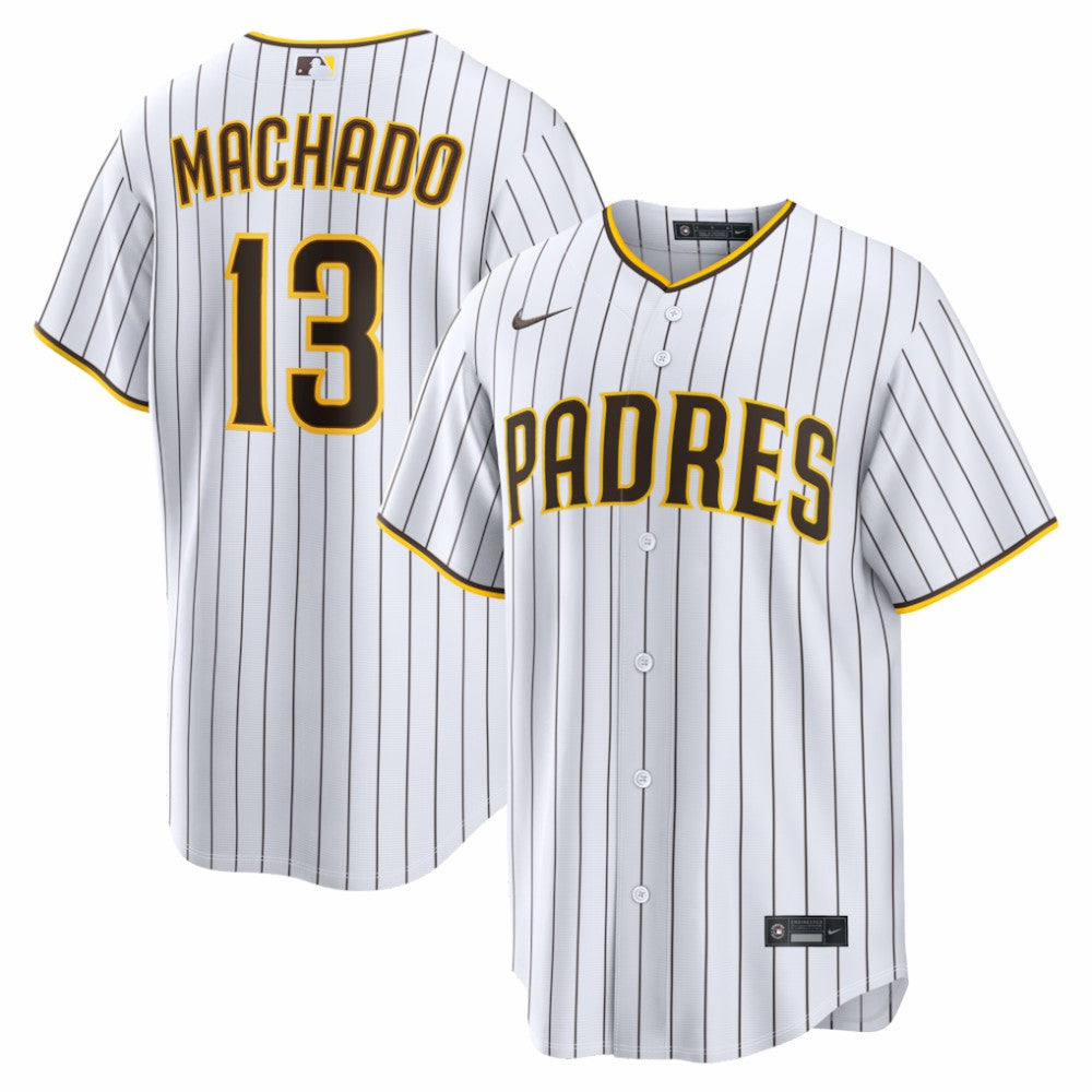 Manny Machado San Diego Padres Home Replica Player Jersey White