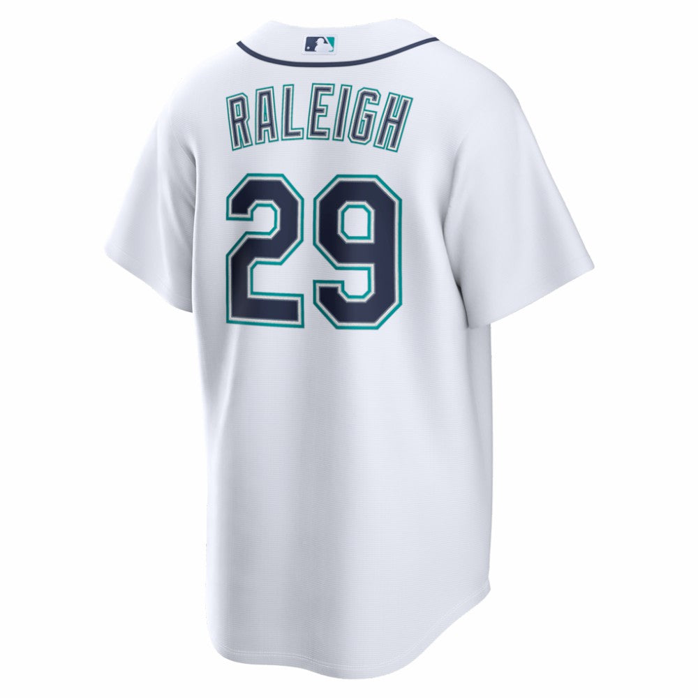 Cal Raleigh Seattle Mariners Home Replica Jersey White