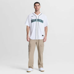 Cal Raleigh Seattle Mariners Home Replica Jersey White