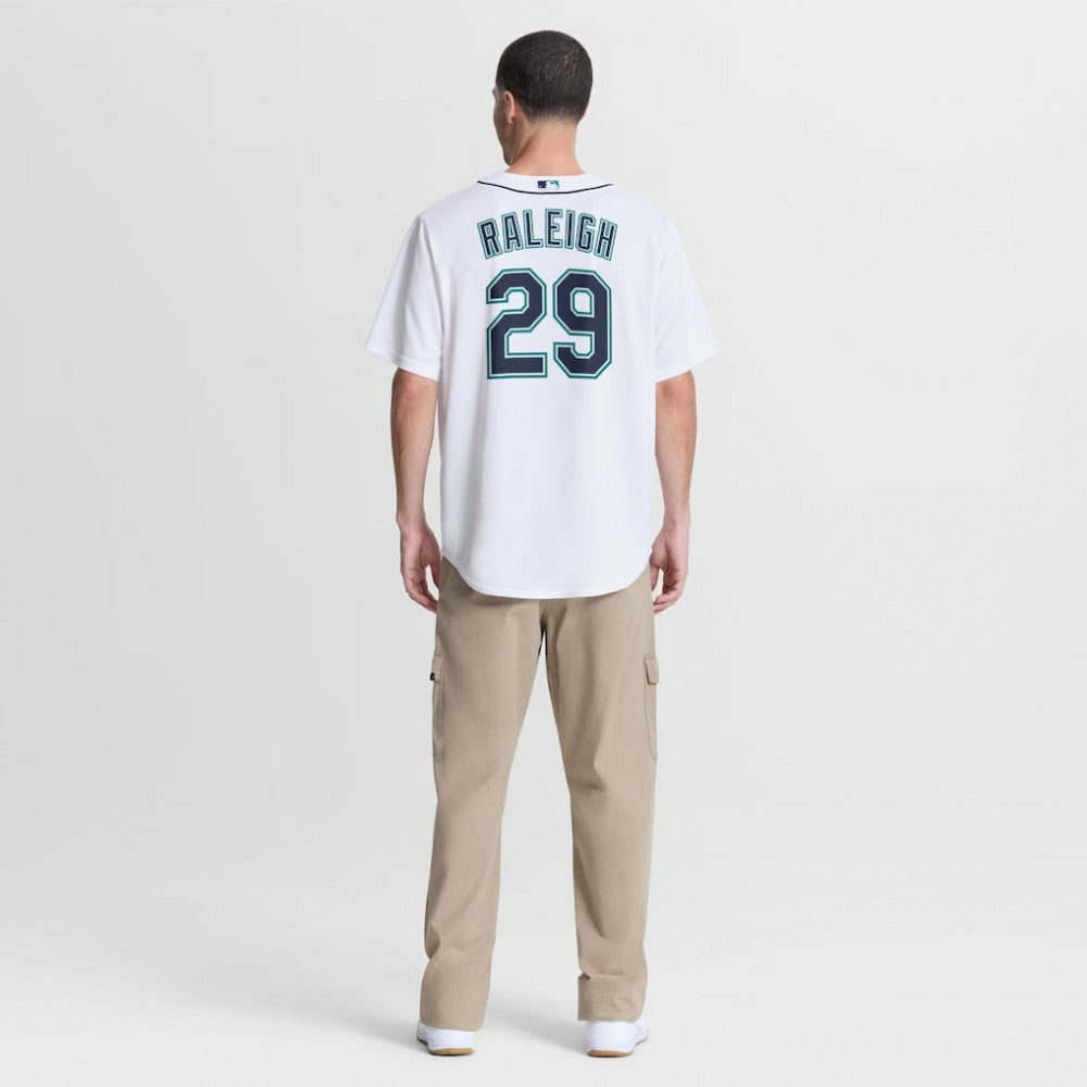 Cal Raleigh Seattle Mariners Home Replica Jersey White