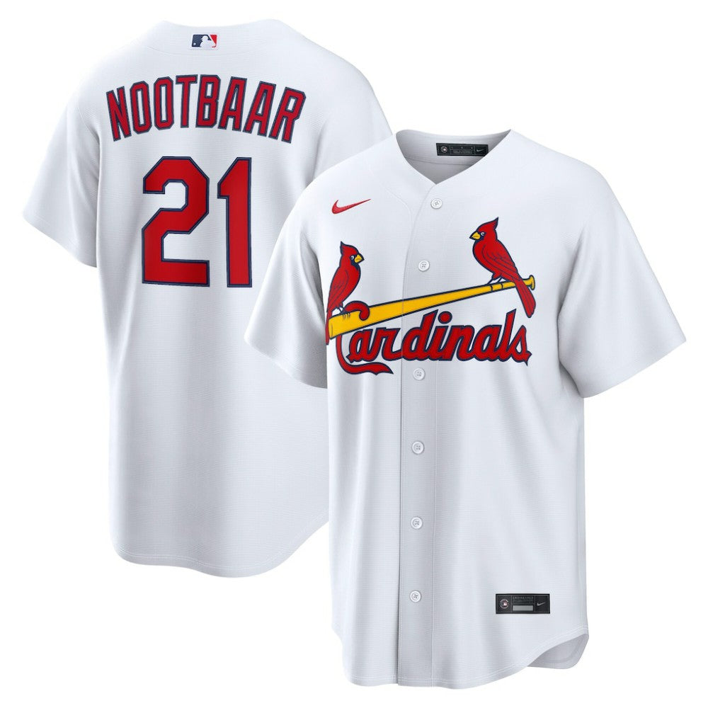 Lars Nootbaar St. Louis Cardinals Home Replica Jersey White