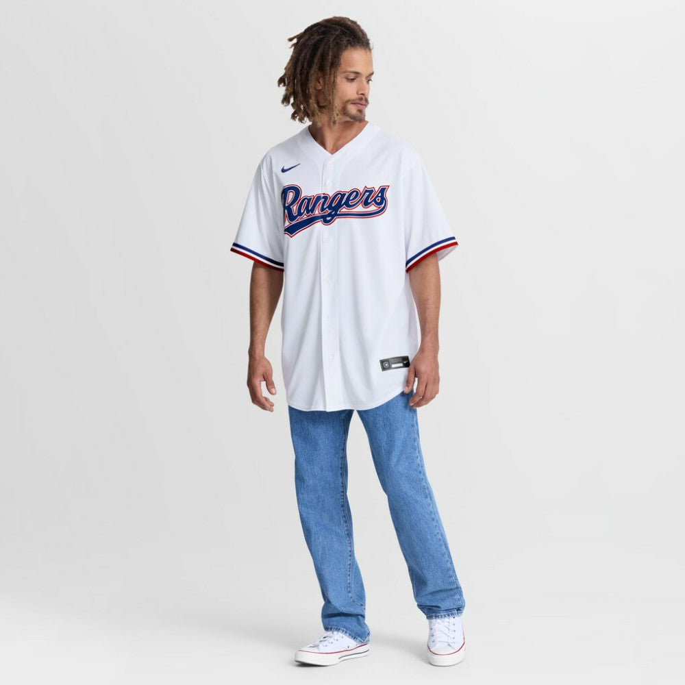 Wyatt Langford Texas Rangers Home Replica Jersey White