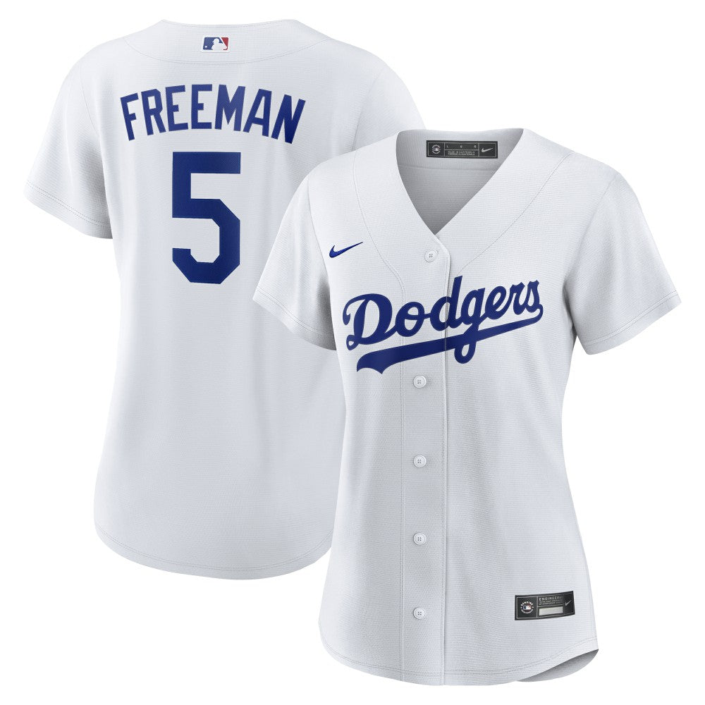 Freddie Freeman Los Angeles Dodgers Women's Home Replica Jersey White