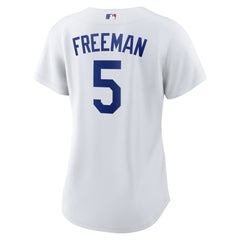 Freddie Freeman Los Angeles Dodgers Women's Home Replica Jersey White