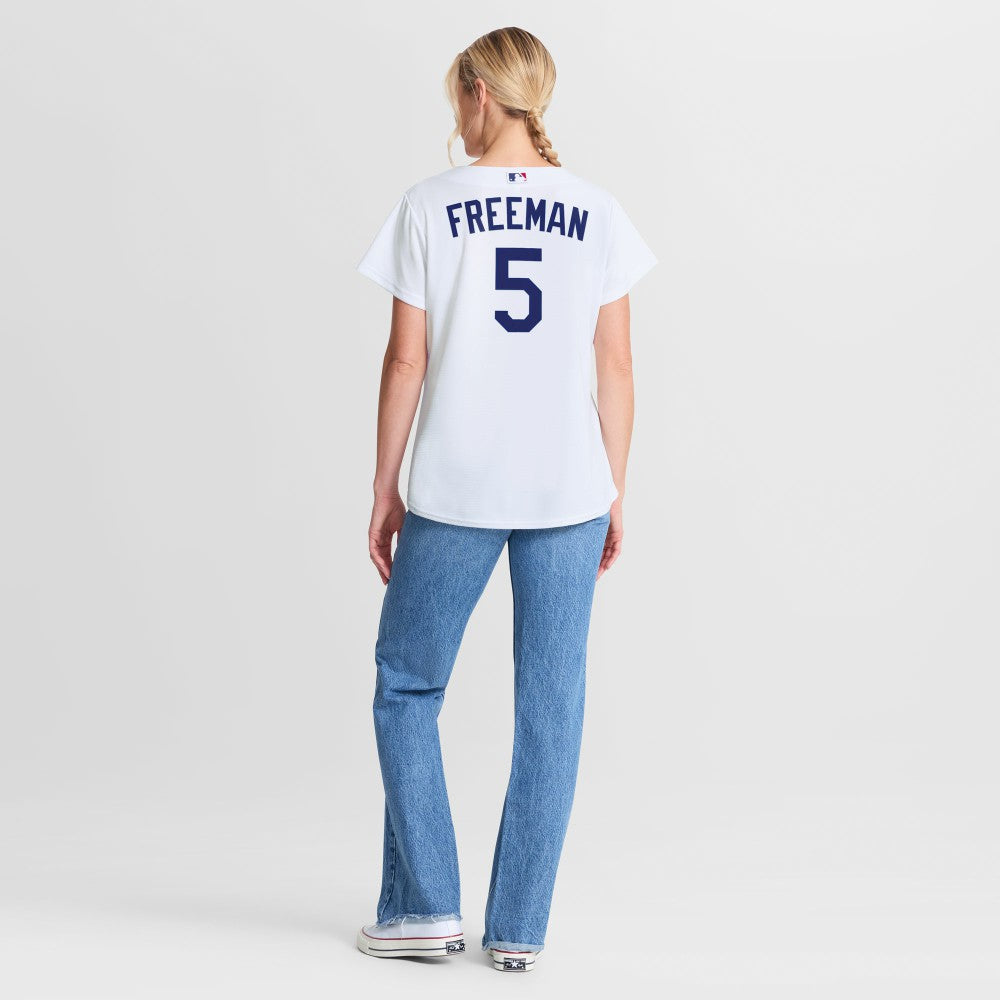 Freddie Freeman Los Angeles Dodgers Women's Home Replica Jersey White