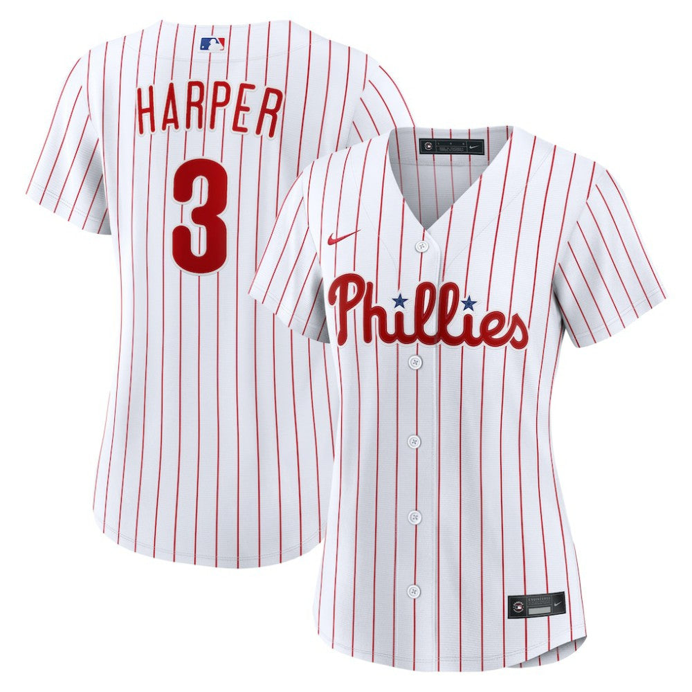 Bryce Harper Philadelphia Phillies Women's Home Replica Jersey White