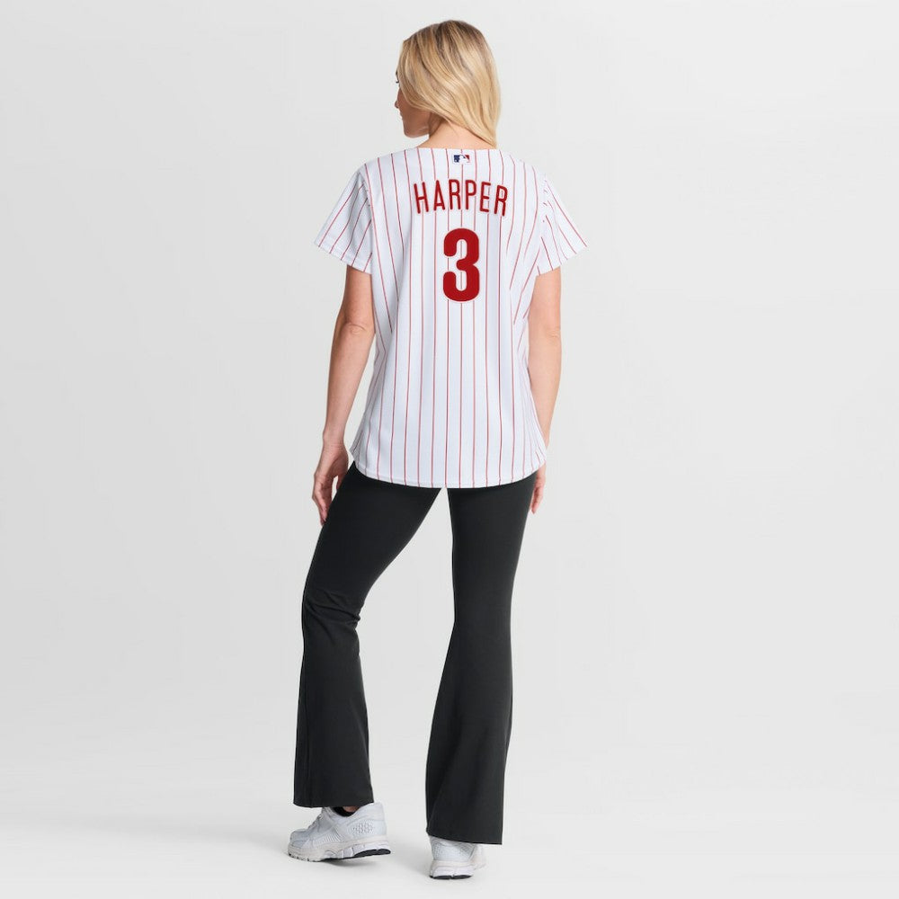 Bryce Harper Philadelphia Phillies Women's Home Replica Jersey White