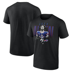 Josh Allen Buffalo Bills Humble Shadow Player T-Shirt - Black on sale