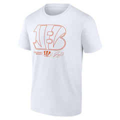 Joe Burrow Cincinnati Bengals Name & Number T-Shirt - White cheap