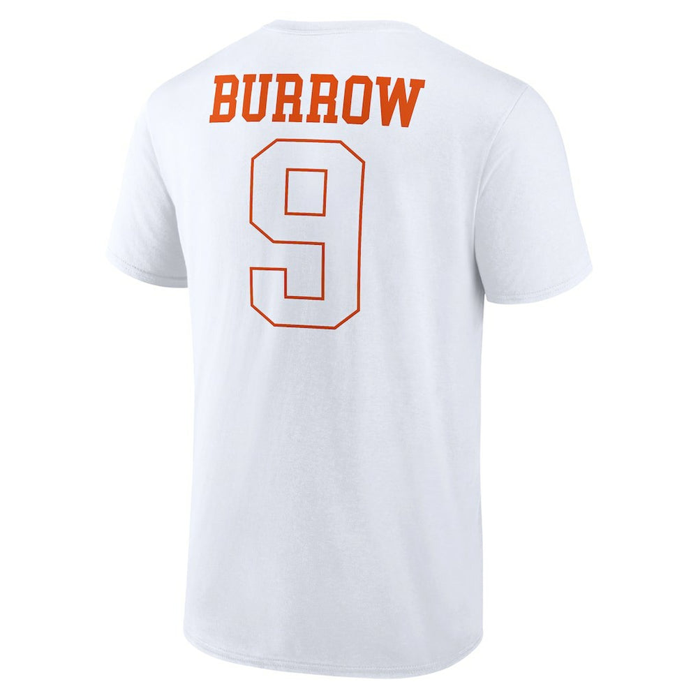 Joe Burrow Cincinnati Bengals Name & Number T-Shirt - White cheap