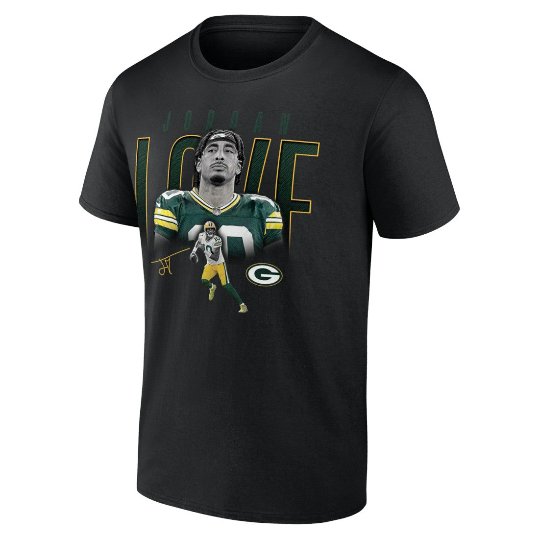 Jordan Love Green Bay Packers Humble Shadow Player T-Shirt - Black sale