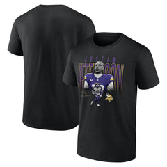 Justin Jefferson Minnesota Vikings Humble Shadow Player T-Shirt - Black online