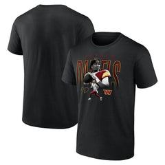 Jayden Daniels Washington Commanders Humble Shadow Player T-Shirt - Black sale