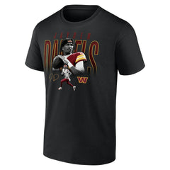 Jayden Daniels Washington Commanders Humble Shadow Player T-Shirt - Black sale