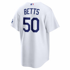 Mookie Betts Los Angeles Dodgers  Home Stadium Jersey White