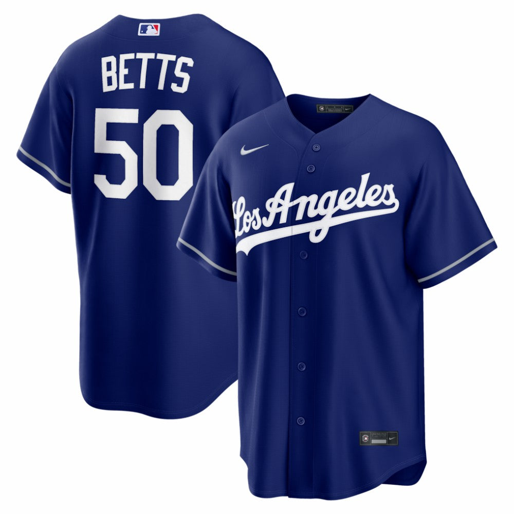Mookie Betts Los Angeles Dodgers Alternate Replica Jersey Royal