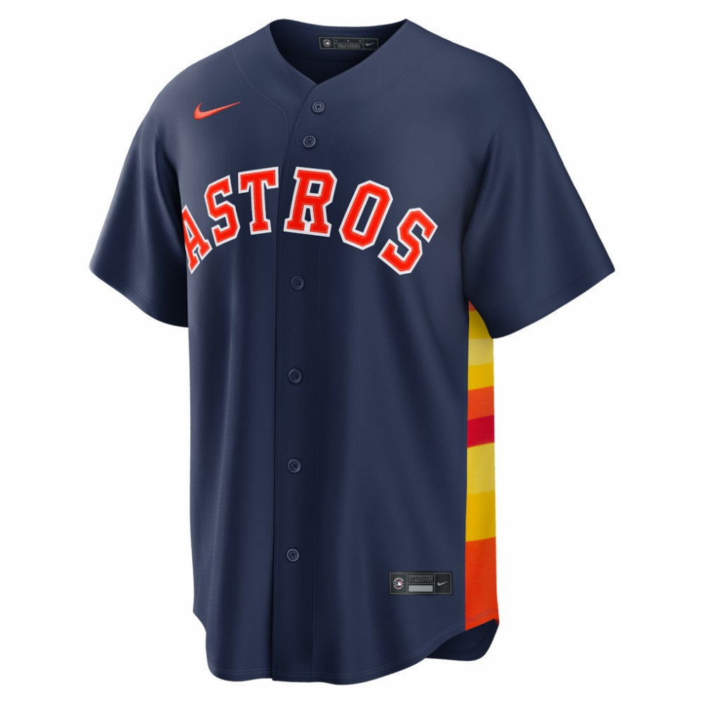 Jose Altuve Houston Astros Alternate 2 Replica Jersey Navy