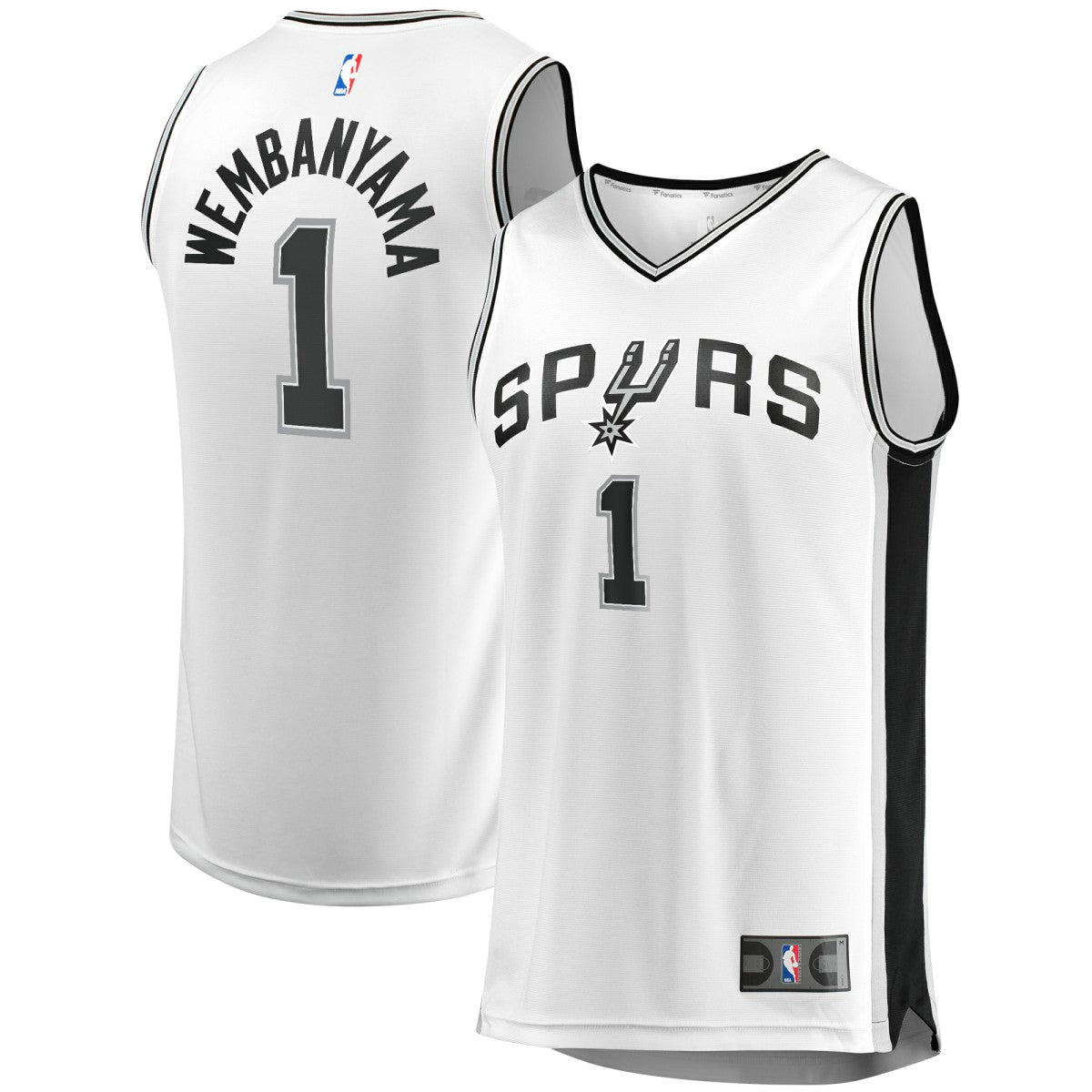 Victor Wembanyama San Antonio Spurs Youth Fast Break Replica Player Jersey - Association Edition - White discount