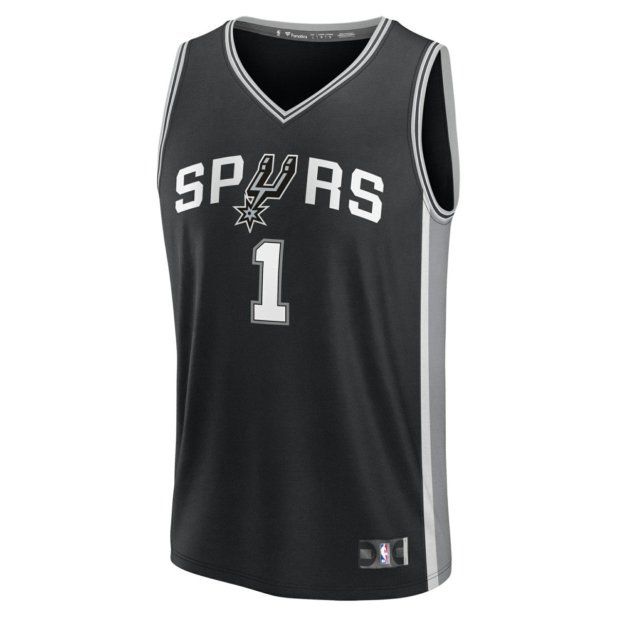 Victor Wembanyama San Antonio Spurs Fast Break Replica Player Jersey - Icon Edition - Black online