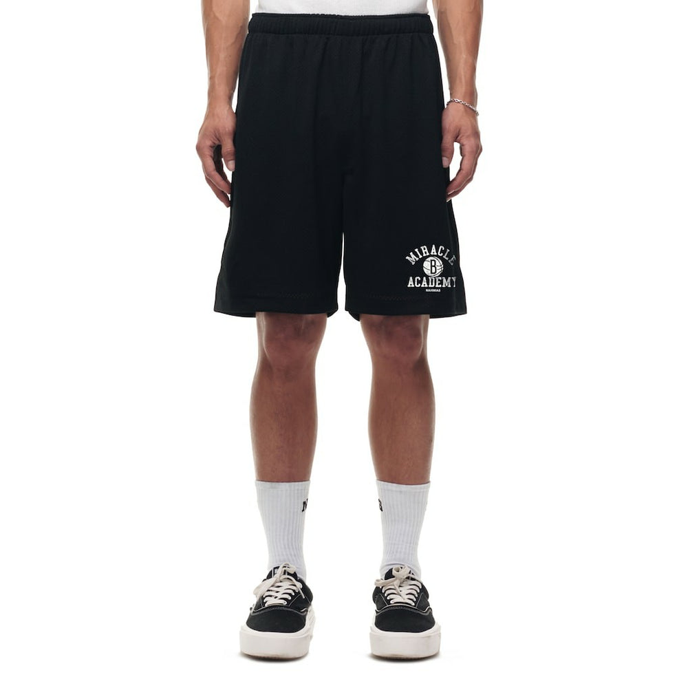 Brooklyn Nets Unisex Miracle Academy x NBA Collection Baggy Mesh P.E. Shorts - Black shop