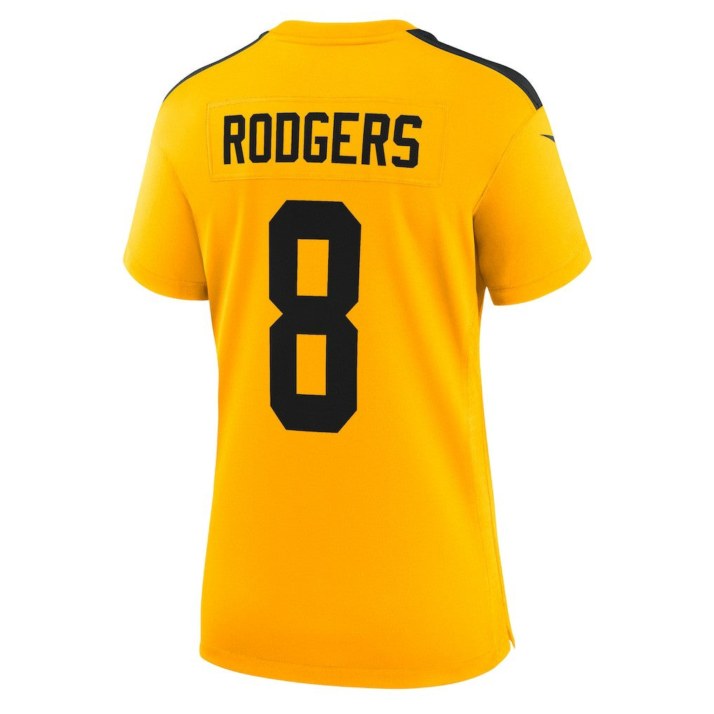 Aaron Rodgers Pittsburgh Steelers Women's Alternate 1933 Throwback Game Jersey - Gold outlet