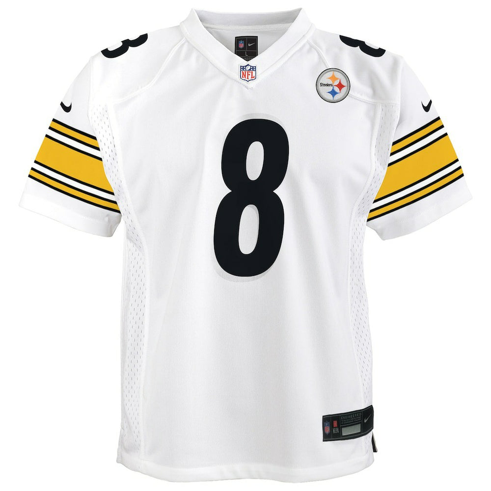 Aaron Rodgers Pittsburgh Steelers Youth Game Jersey – White online