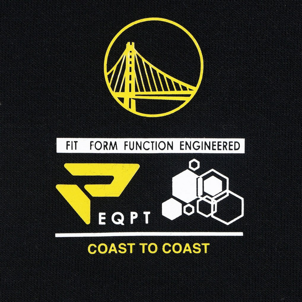 Golden State Warriors Protege Eco-Poly Interlock Fashion Tonal T-Shirt sale - Black online