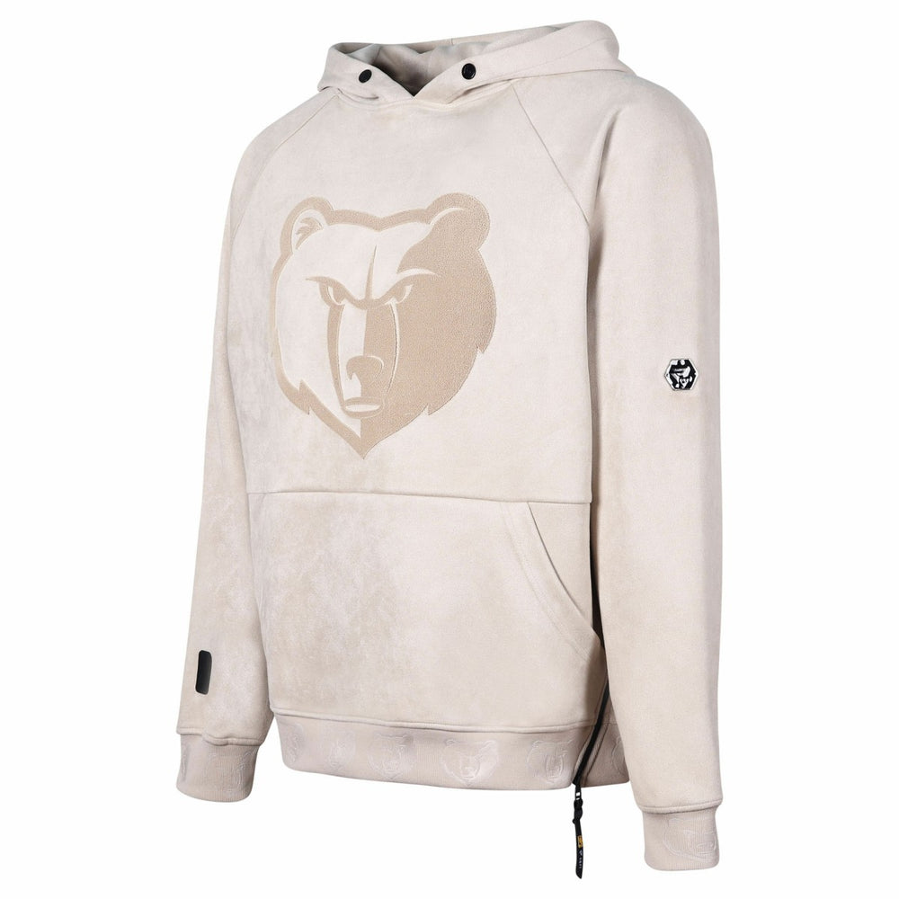Memphis Grizzlies Protege Eco-Friendly Functional Suede Fashion Tonal Hoodie - Cream outlet